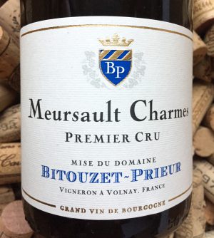 Bitouzet Prieur Meursault Premier Cru Les Charmes 2019