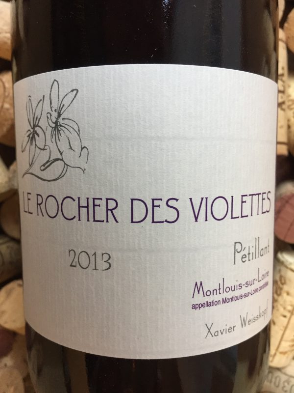Le Rocher des Violettes Montlouis Petillant 2017