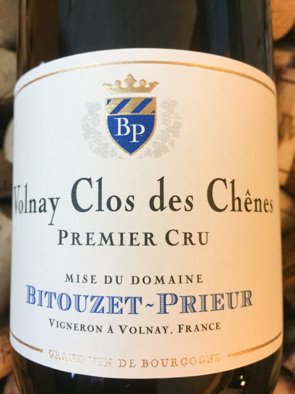 Bitouzet Prieur Volnay Premier Cru Clos Des Chenes 2017