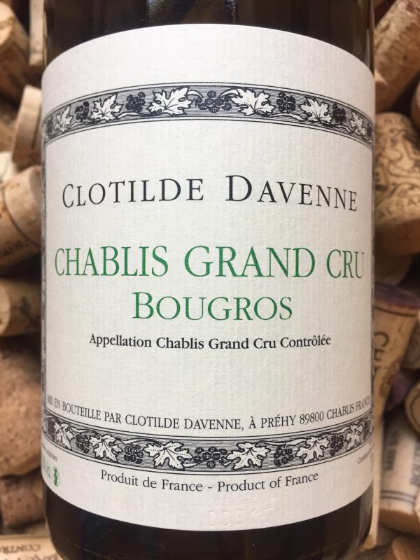 Clotilde Davenne Chablis Grand Cru Bougros 2014