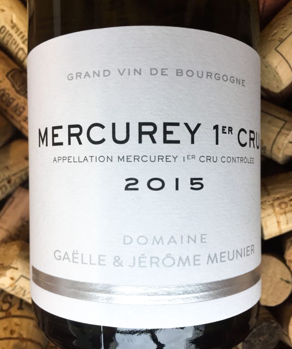Domaine Meunier Mercurey Blanc 1er Cru 2015