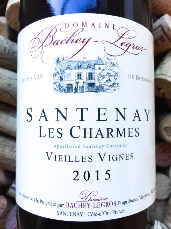 Bachey-Legros Santenay rouge Les Charmes vv 2015