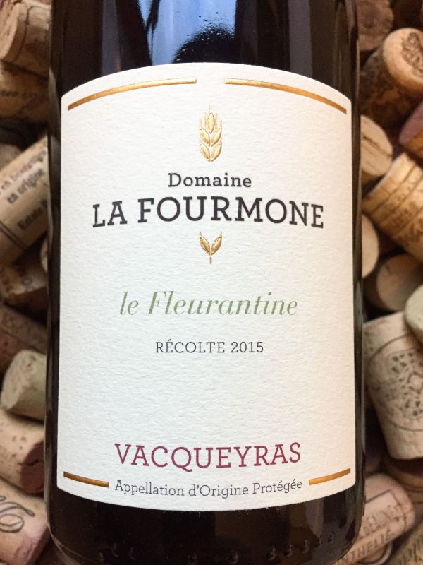 Domaine La Fourmone Vacqueyras La Fleurantine 2019