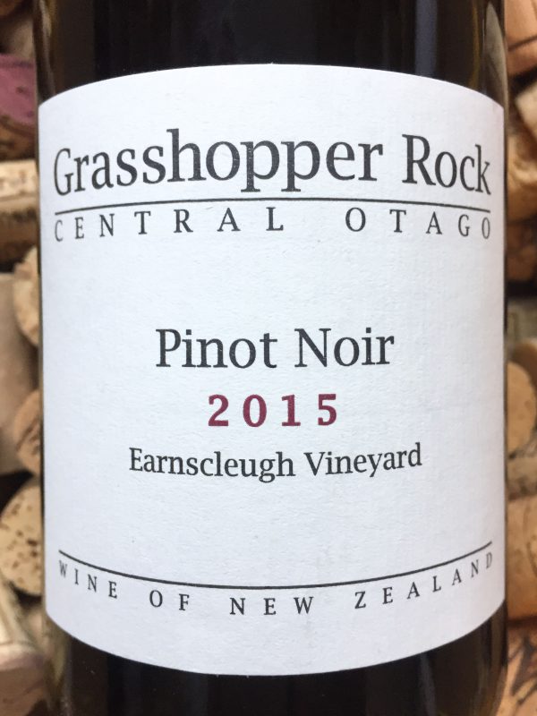 Grasshopper Rock Earnscleugh vineyard Central Otago 2015
