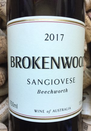 Brokenwood Sangiovese Beechworth 2017