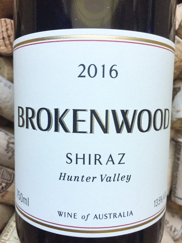 Brokenwood Shiraz Hunter Valley 2016