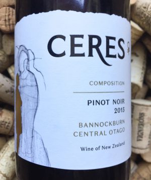 Ceres Pinot Noir Composition Bannockburn Central Otago 2015
