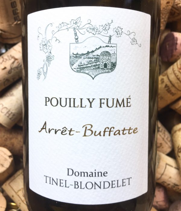 Tinel Blondelet Pouilly Fumé l'Arrêt Buffatte 2019