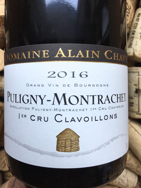 Alain Chavy Puligny Montrachet 1er Cru Clavoillons 2016