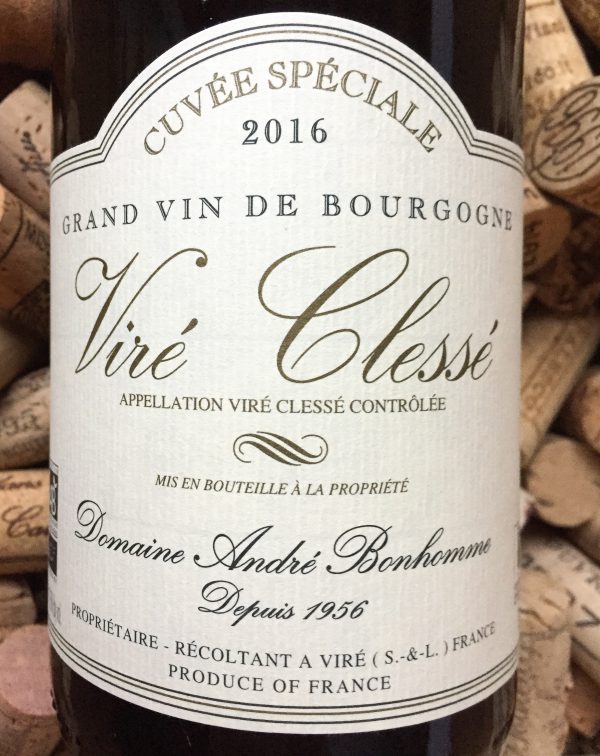 Andre Bonhomme Vire Clesse Cuvee Speciale 2018