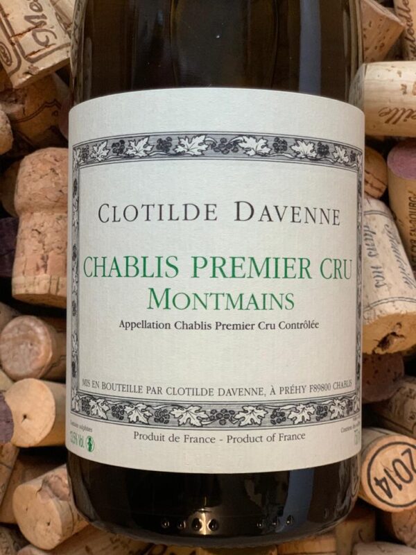Clotilde Davenne Chablis Premier Cru Montmains 2013