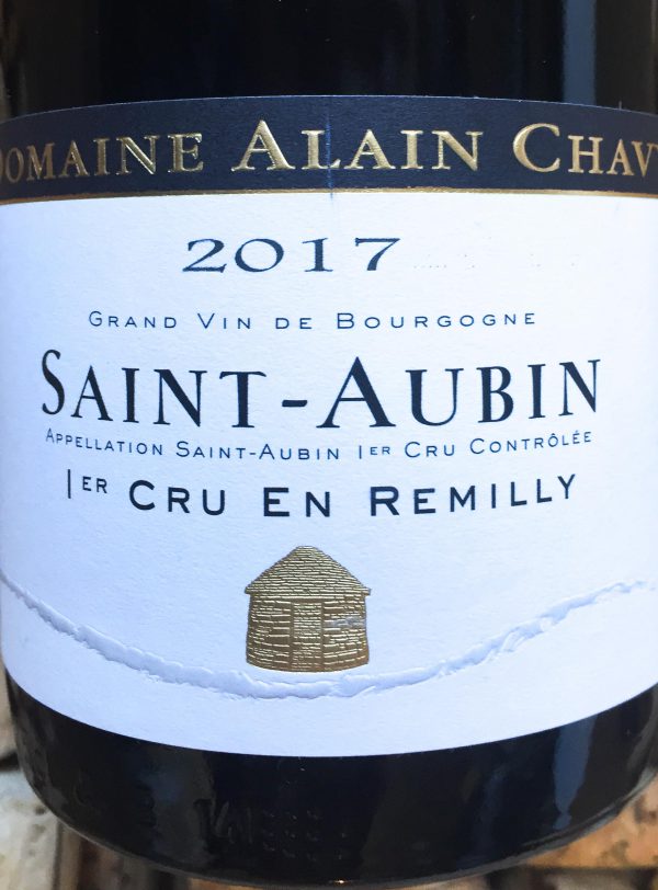 Alain Chavy Saint Aubin Premier Cru En Remily 2017