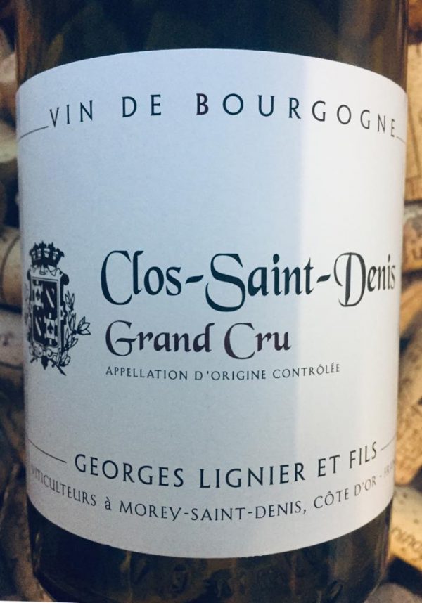 Georges Lignier Clos Saint Denis Grand Cru 2019