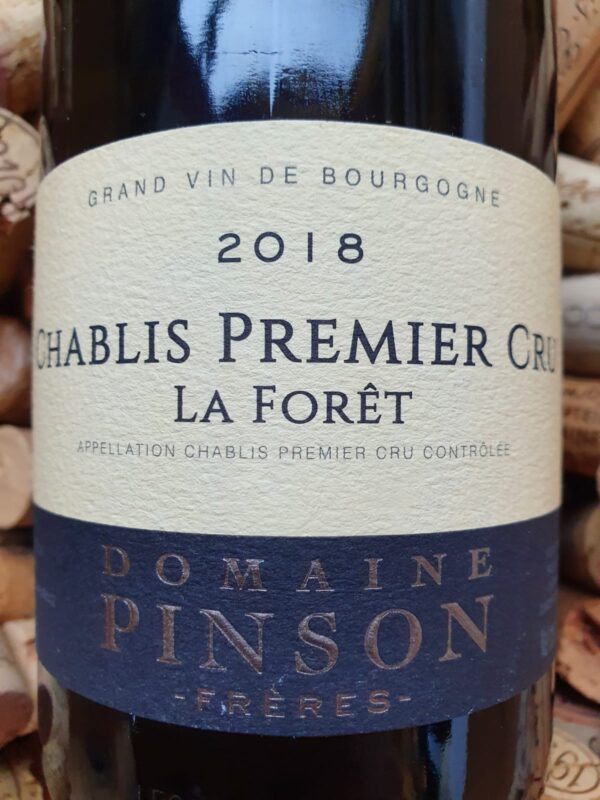 Domaine Pinson Chablis Premier Cru La Foret 2018