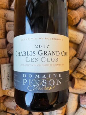 Domaine Pinson Chablis Grand Cru Les Clos 2017