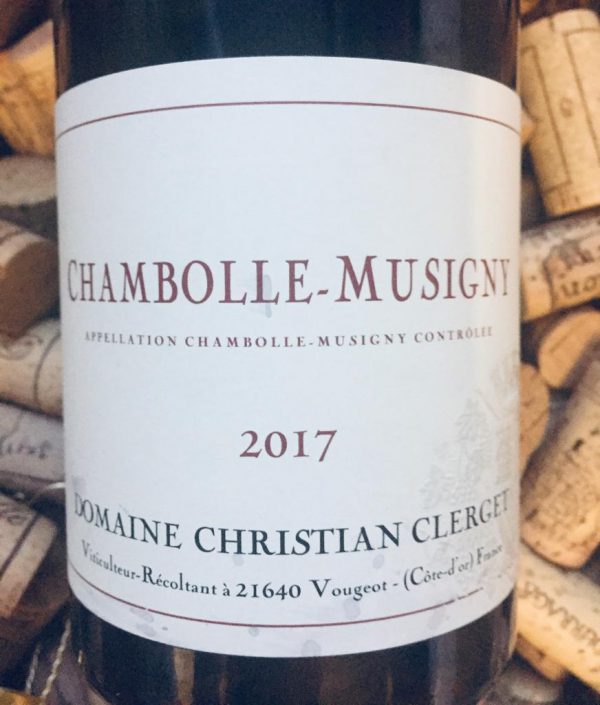 Domaine Christian Clerget Chambolle Musigny 2017