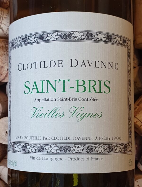 Clotilde Davenne Saint Bris Vieilles Vignes 2014