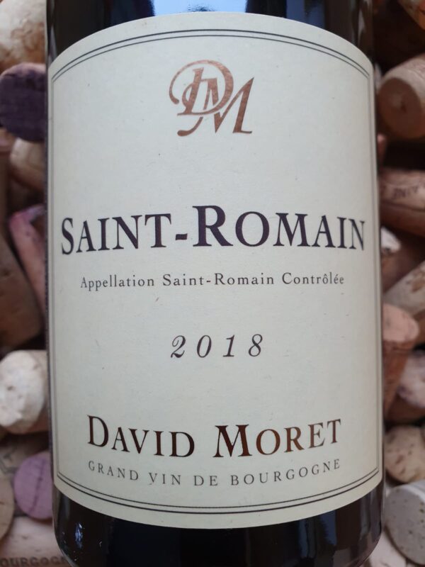 David Moret Saint Romain Blanc 2018
