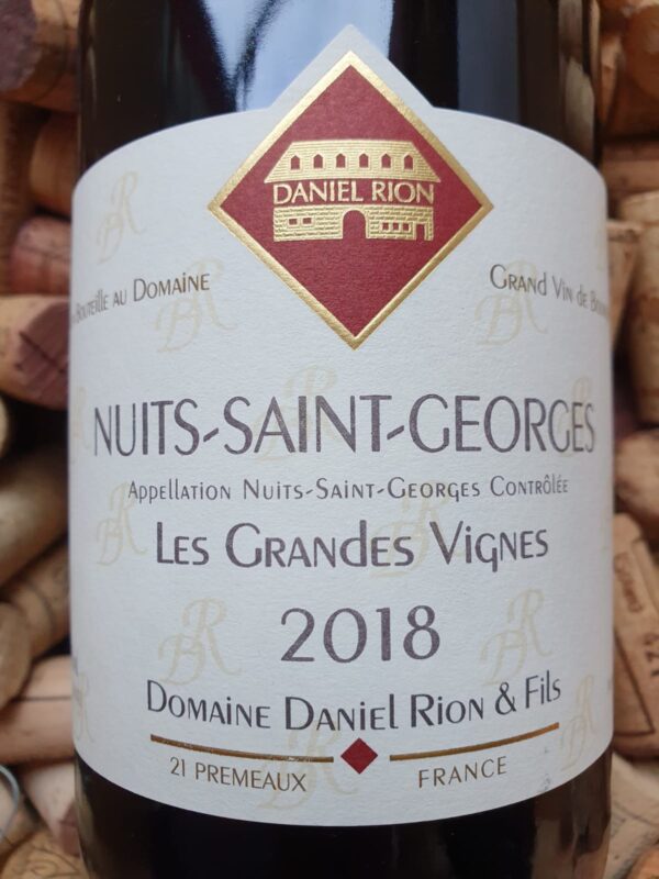Daniel Rion Nuits Saint Georges Les Grandes Vignes 2018