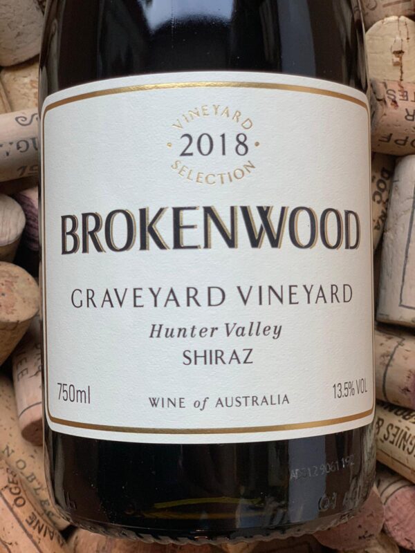 Brokenwood Graveyard Vineyard Shiraz Hunter Valley 2018