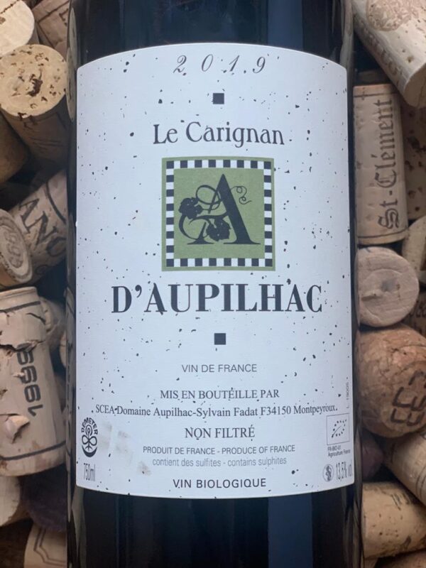 Domaine d'Aupilhac Carignan Vin de France 2019
