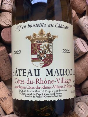 Chateau Maucoil Côtes du Rhône Village Blanc 2020