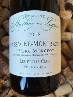 Bachey-Legros Chassagne-Montrachet Premier Cru Morgeot 2018