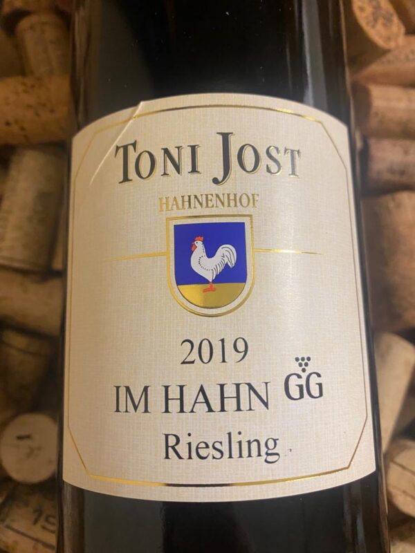 Toni Jost IM HAHN GG Riesling trocken Mittelrhein 2019