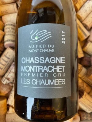 Au Pied du Mont Chauve Chassagne-Montrachet Premier Cru Les Chaumées 2017