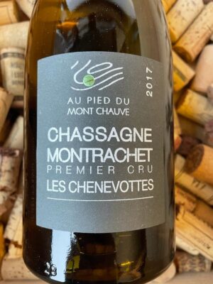 Au Pied du Mont Chauve Chassagne-Montrachet Premier Cru Les Chenevottes 2017