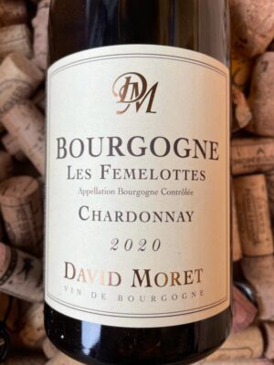 David Moret Bourgogne Chardonnay Les Femelottes 2020