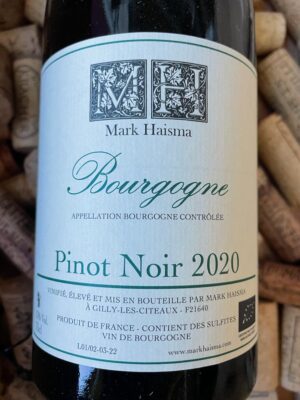 Mark Haisma Bourgogne Pinot Noir 2020
