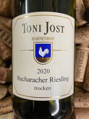 Toni Jost Bacharacher Riesling trocken Mittelrhein 2020