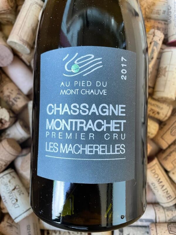 Au Pied du Mont Chauve Chassagne-Montrachet Premier Cru Macherelles 2017
